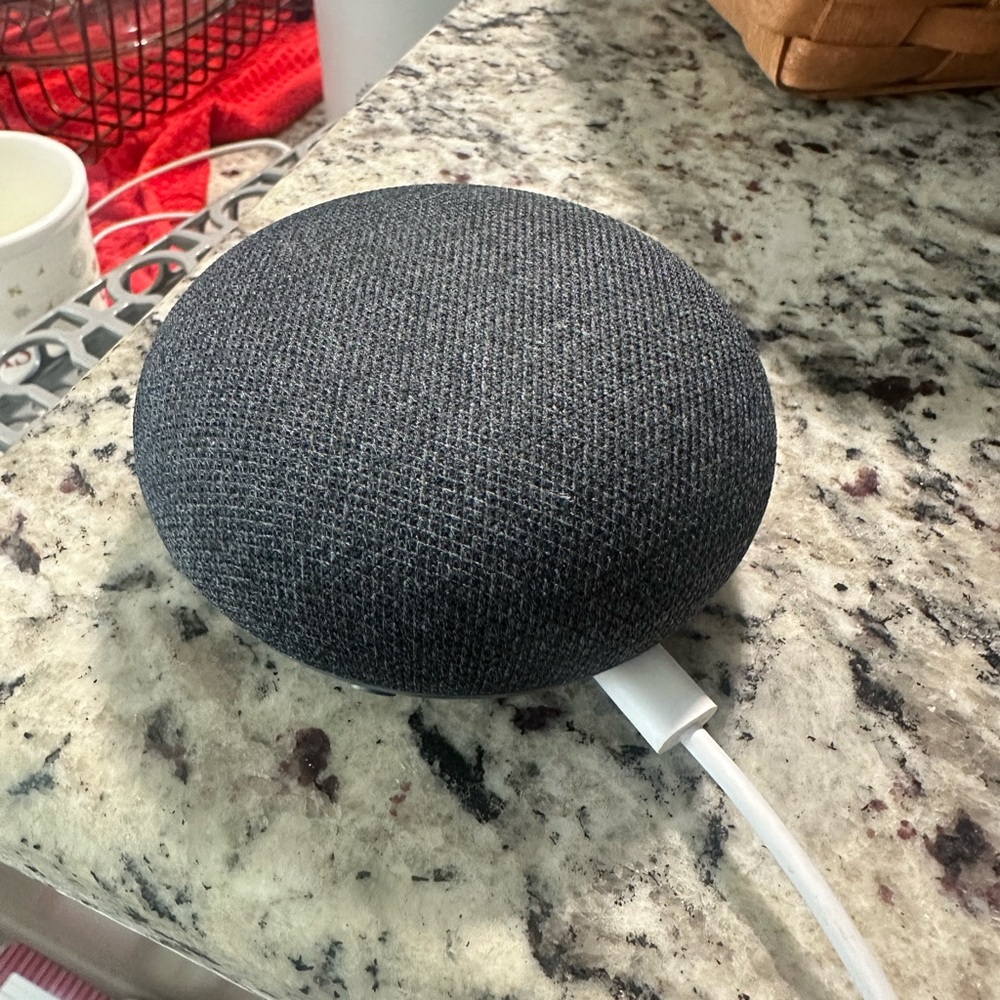 Google Nest Mini 2nd Generation Smart Speaker with Google Assistant - Charcoal